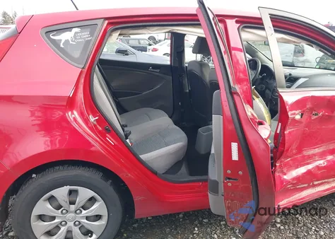 2016 Hyundai Accent Se из США, поврежденный, VIN KMHCT5AE0GU240109